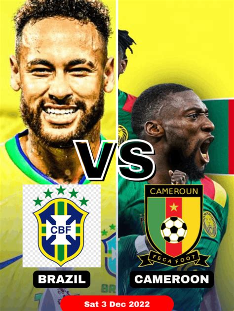 brazil vs cameroon prediction